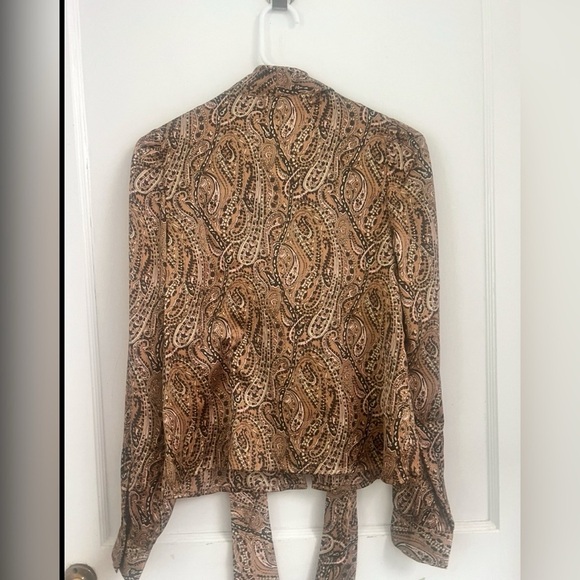 Walter Baker Linette Blouse In Desert Paisley Size XS - Picture 6 of 6